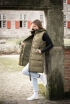 Dámská dlouhá vesta HKM Misty, khaki