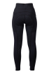 Jezdecké legíny HKM Mesh II silikon sed, černá