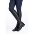 Jezdecké boty HKM Titanium Style - Vyšší - lýtko XL, černá