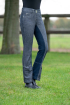 Jezdecké pantalony HKM - Miss Blink - 1/1 celosed Alos, jeansová modrá/tmavě modrá