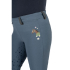 Dětské jezdecké legíny HKM Pony Dream II se silikonovým sedem, modrá