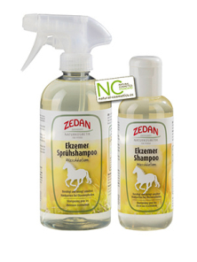 Speciální šampon pro koně s letní vyrážkou Ekzemer Sprühshampoo