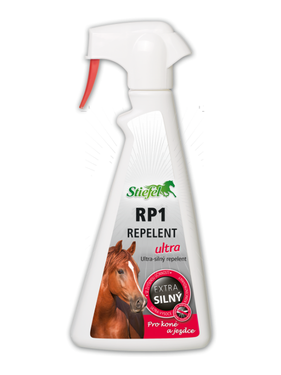 Repelent RP1 Ultra - Ultrasilný sprej pro koně a jezdce