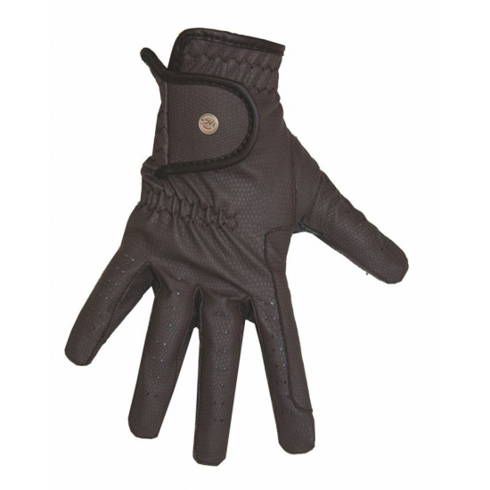 Jezdecké rukavice HKM -Grip- Style