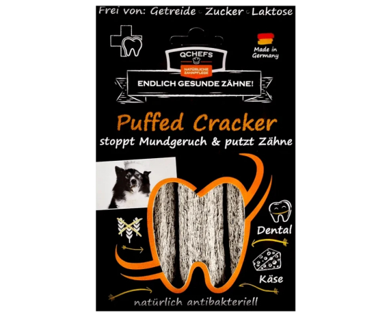 Tyčinky na čištění zubů pro psy Puffed cracker